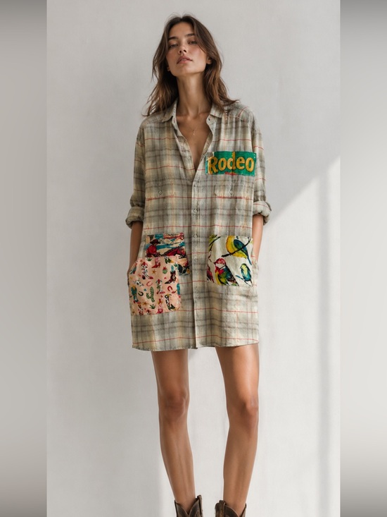 CRAM Dresses & Skirts - CRAM cotton rodeo dress